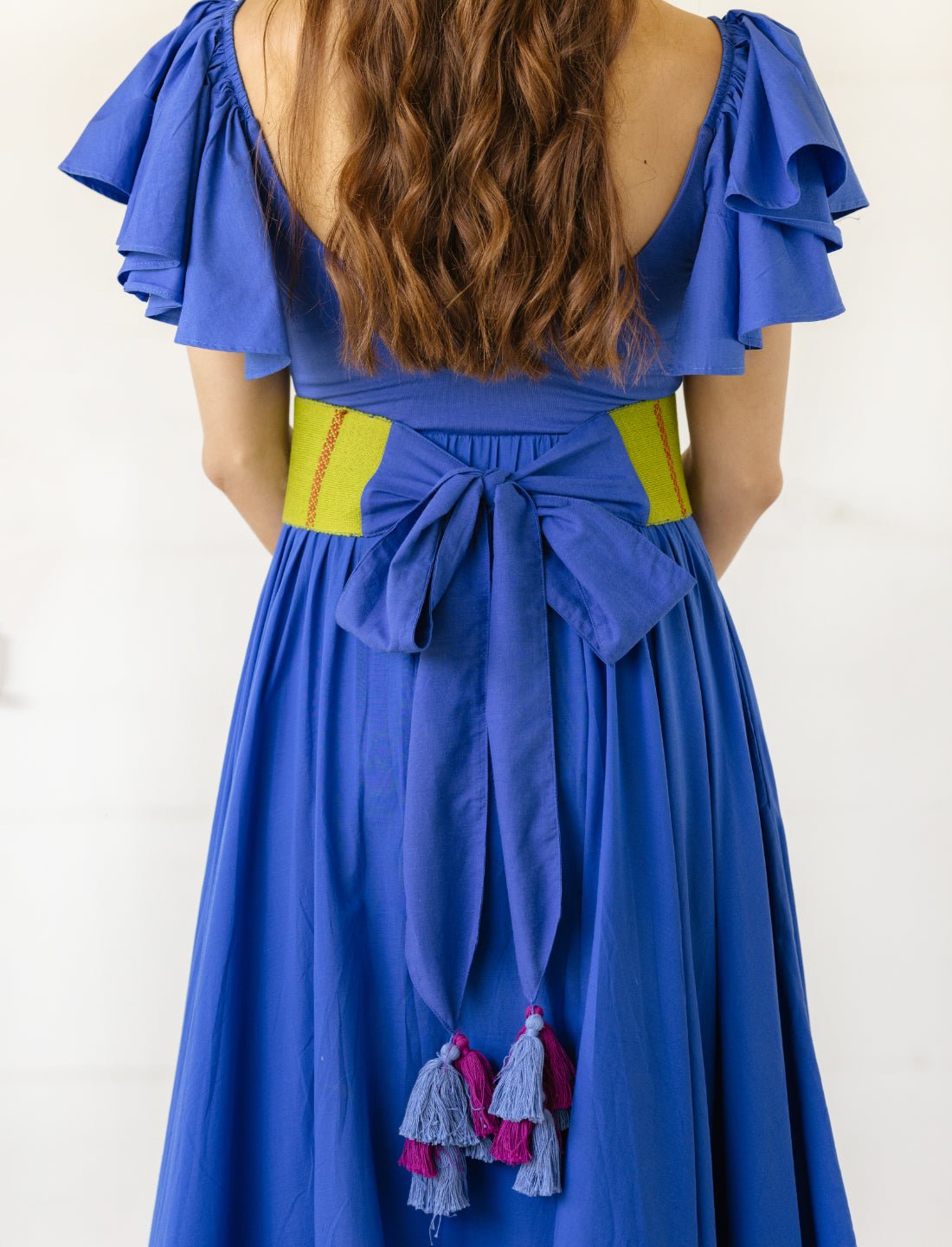 Colors of the Cosmos Embroidered Belt - Earth Wisdom Collection