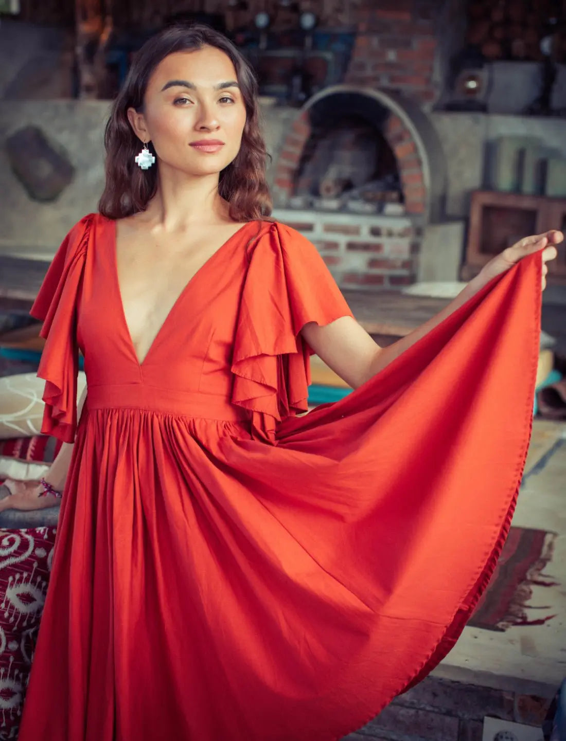 Ina Short Dress - Earth Wisdom Collection