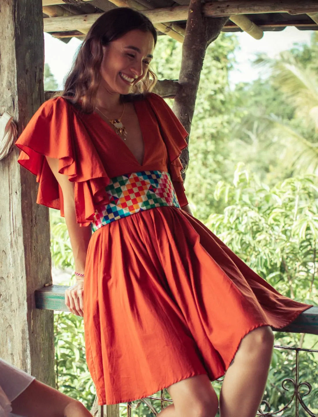 Ina Short Dress - Earth Wisdom Collection