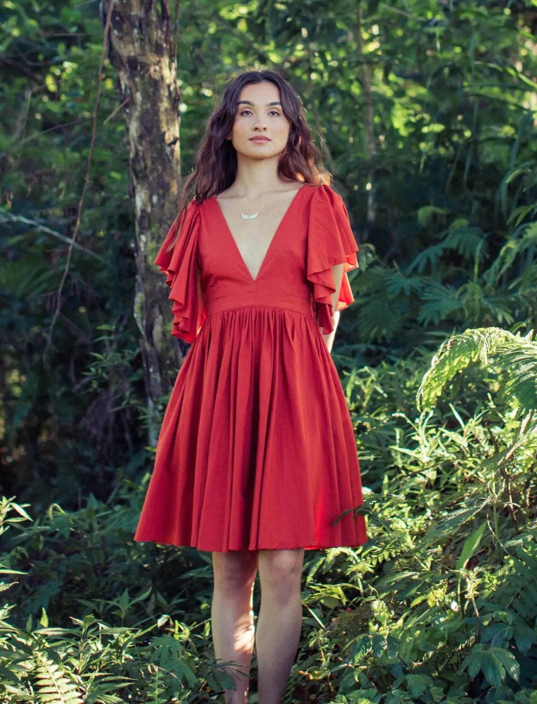 Ina Short Dress - Earth Wisdom Collection