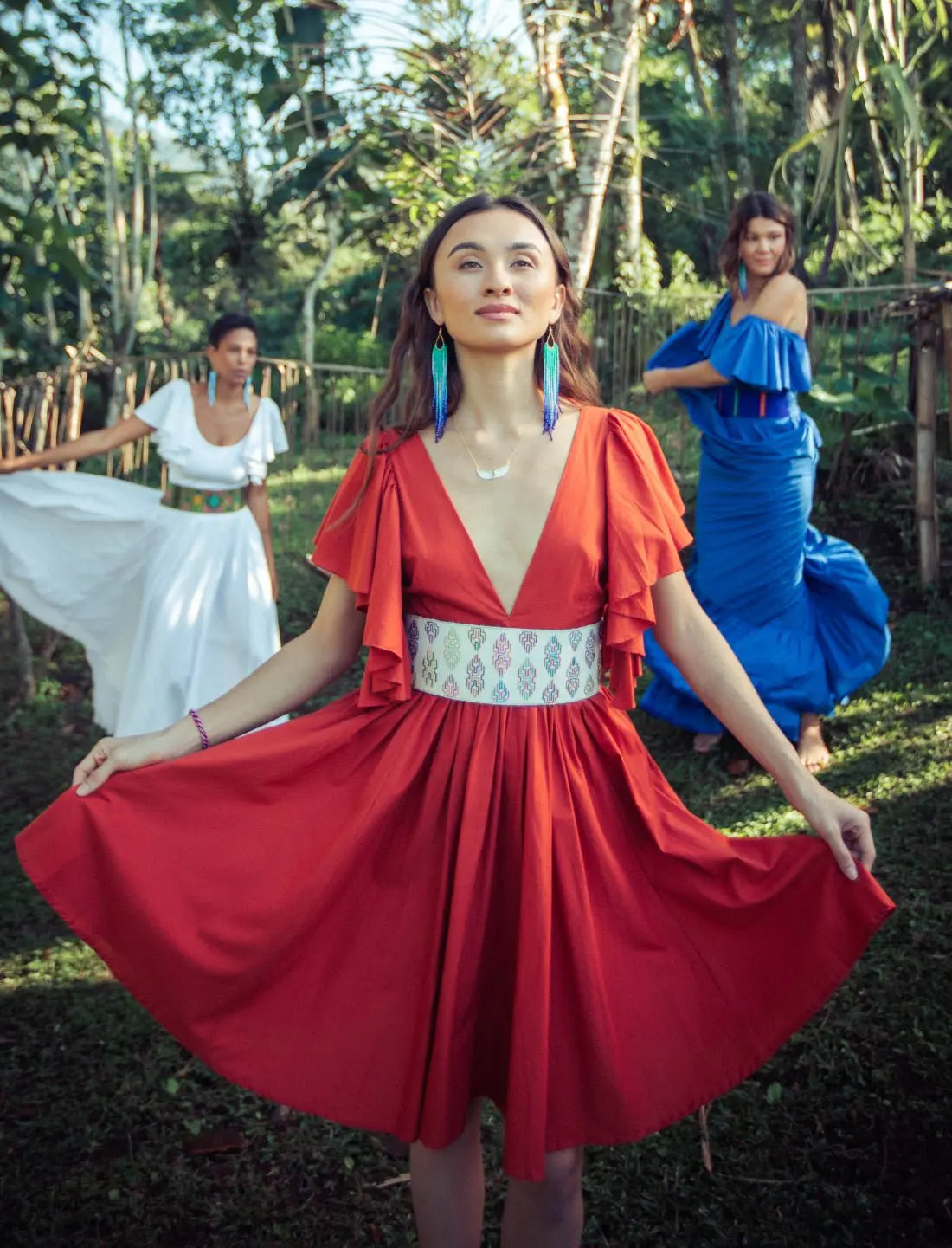 Ina Short Dress - Earth Wisdom Collection