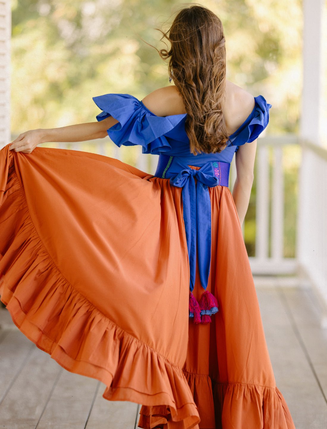 Sacred Hoop of Life Maxi Skirt - Earth Wisdom Collection