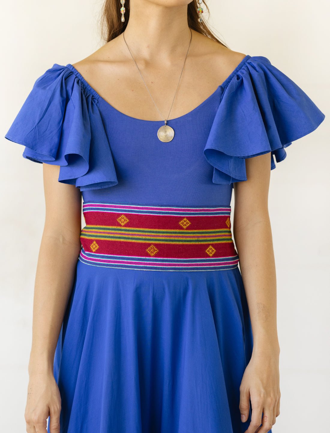 Temple Starlight Embroidered Belt - Earth Wisdom Collection