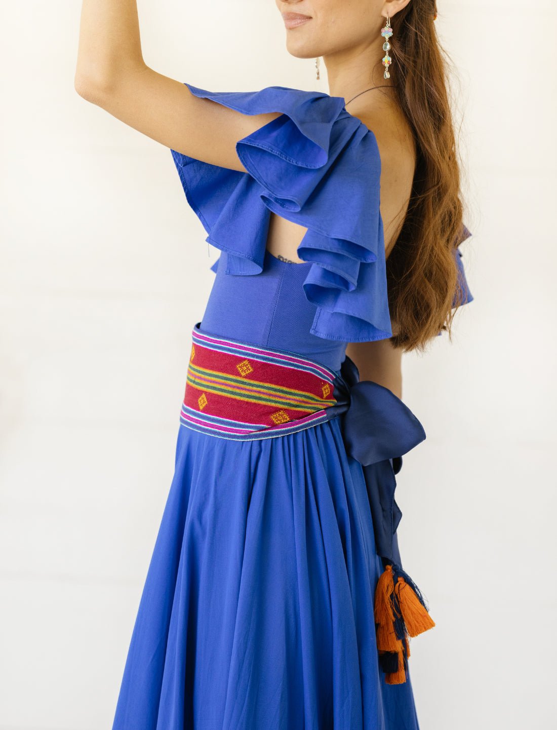 Temple Starlight Embroidered Belt - Earth Wisdom Collection