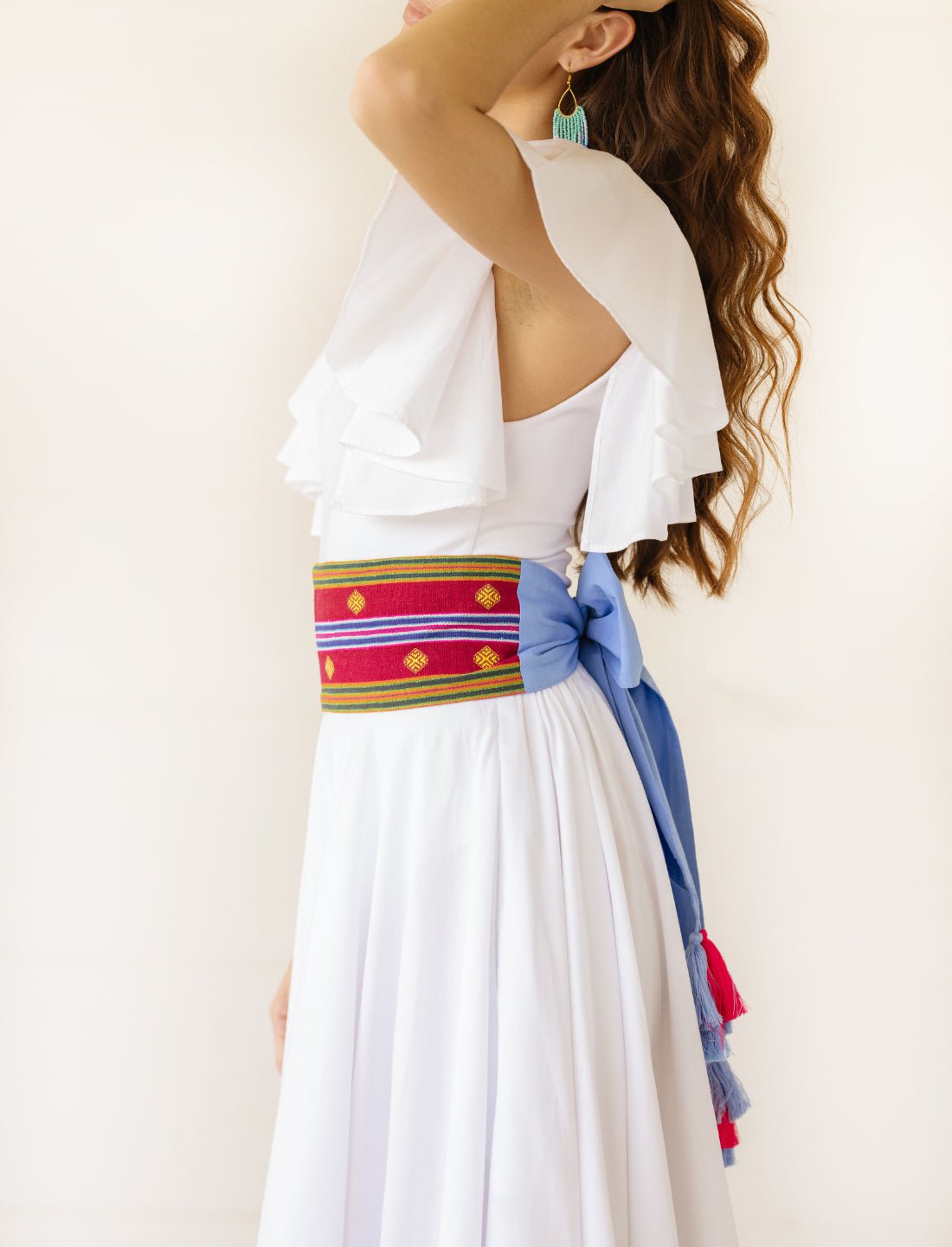 Temple Starlight Embroidered Belt - Earth Wisdom Collection