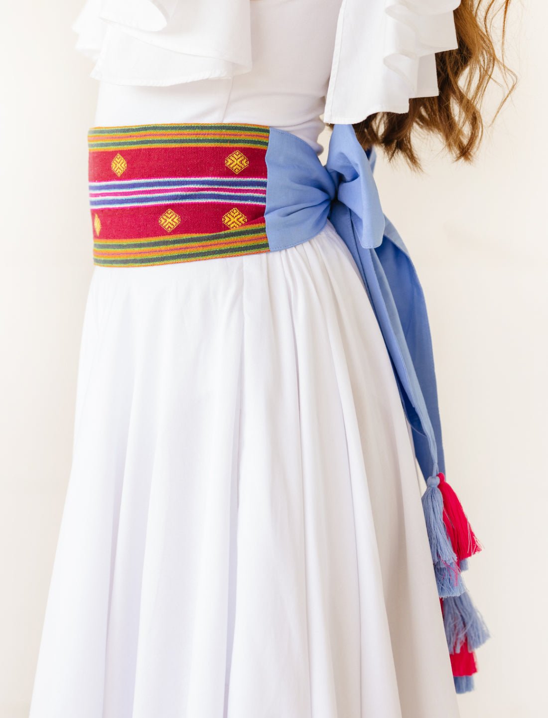 Temple Starlight Embroidered Belt - Earth Wisdom Collection