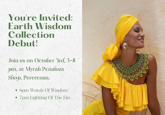 Earth Wisdom Collection Pop-Up in Bali