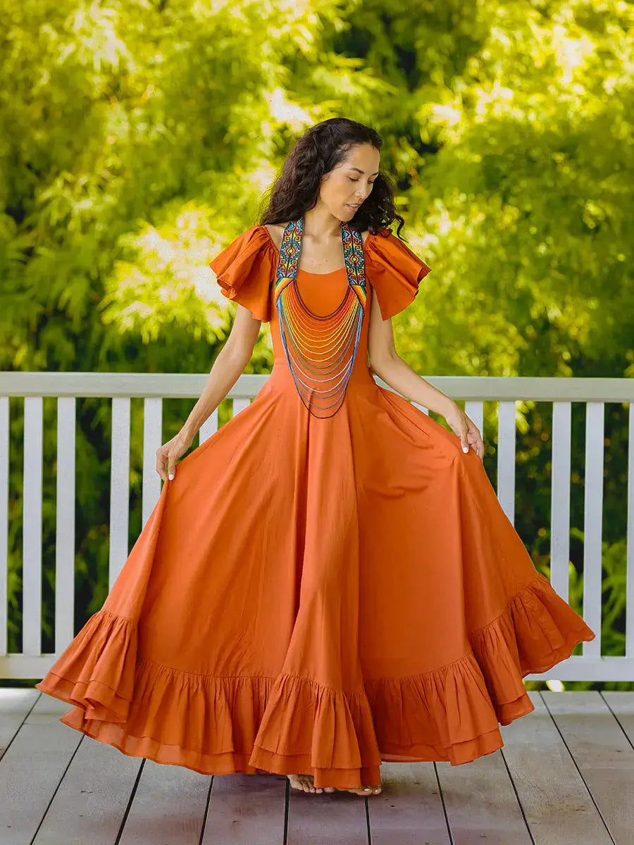 Sacred Hoop of Life Maxi Skirt Earth Wisdom Collection