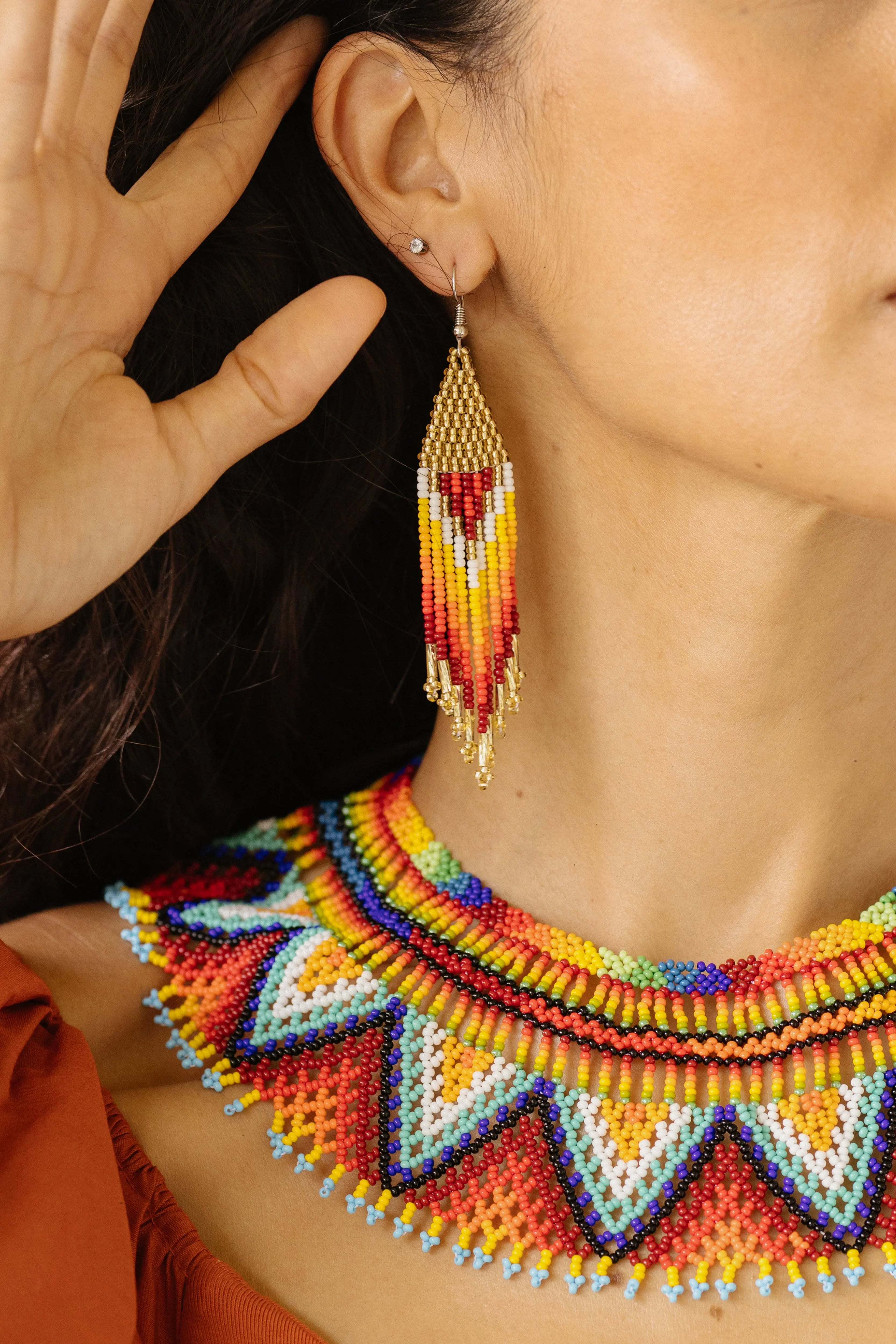 Spirit Fire Earrings Earth Wisdom Collection Accessory