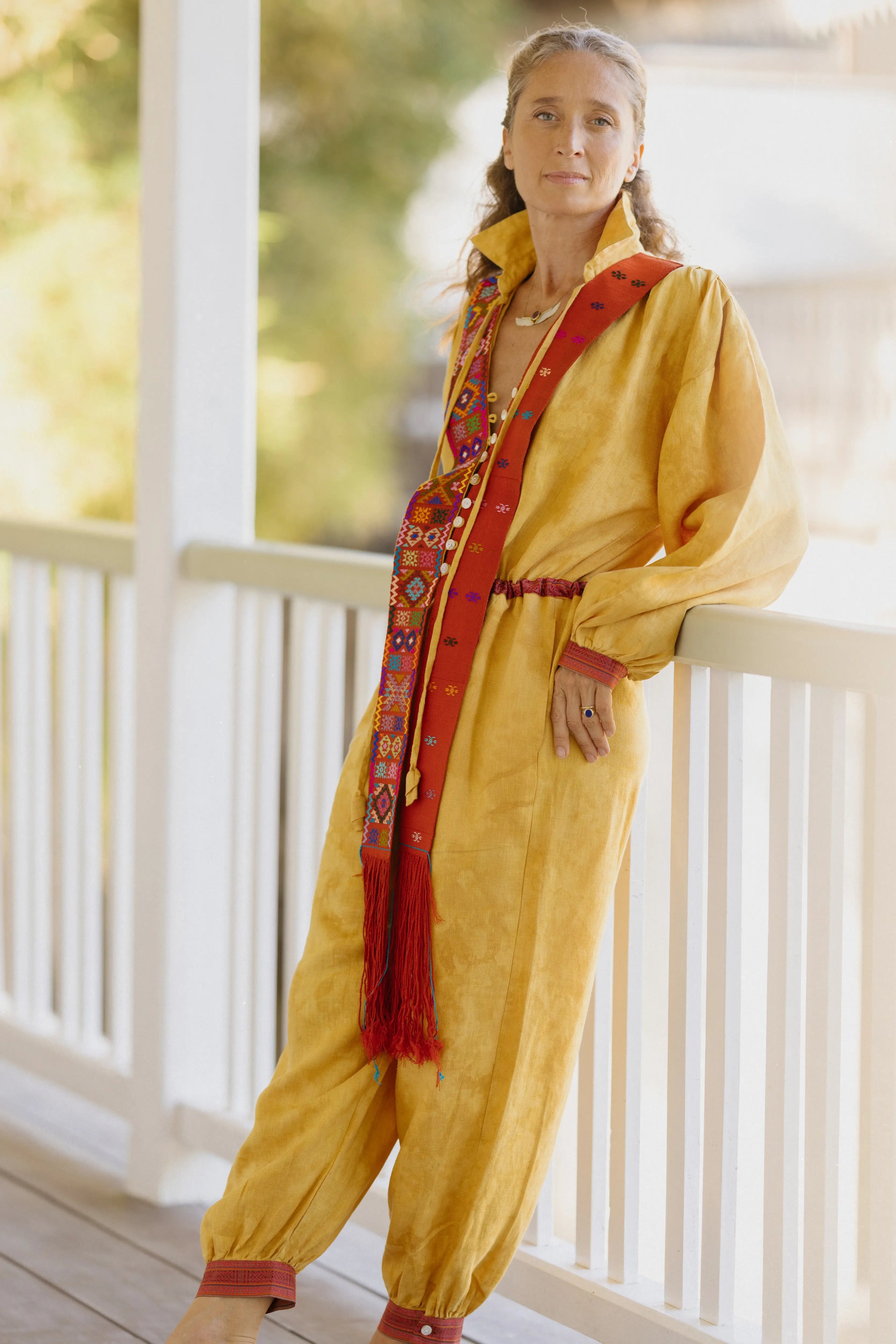 Bhutanese Silk Lotus Playsuit