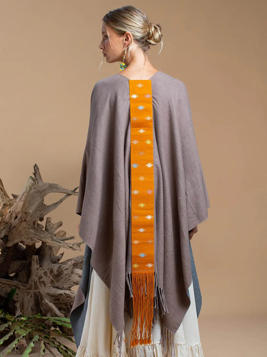 Himalayan Poncho Golden Star Earth Wisdom Collection Poncho