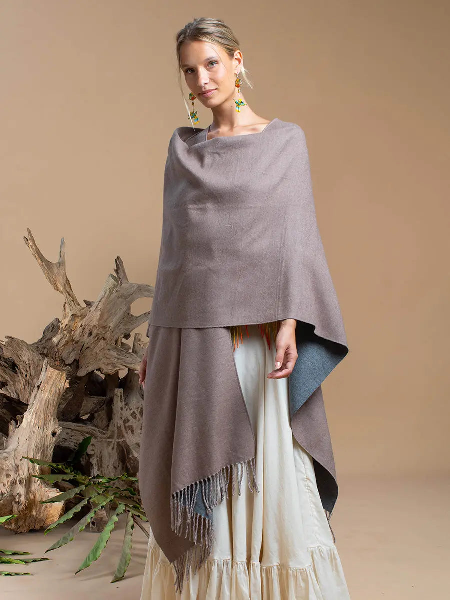 Himalayan Poncho Golden Star Earth Wisdom Collection Poncho