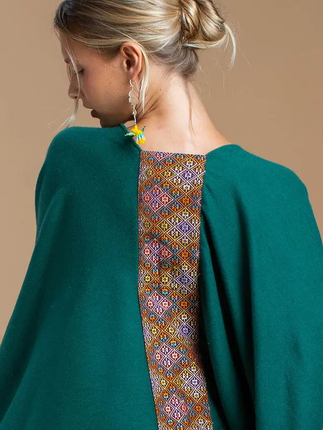 Himalayan Poncho Mountain Passage Earth Wisdom Collection Poncho