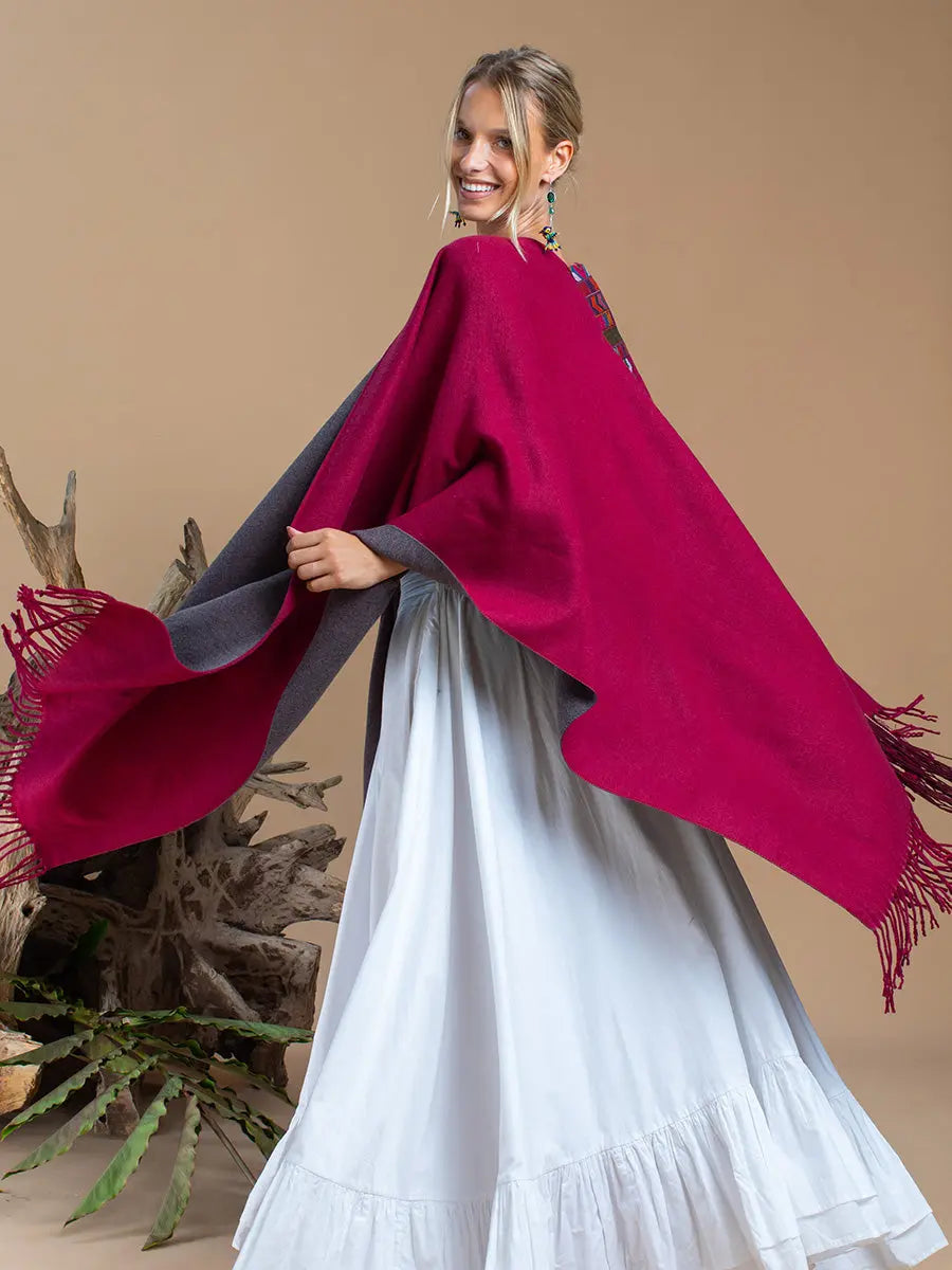 Himalayan Poncho Medicine Woman Earth Wisdom Collection Poncho