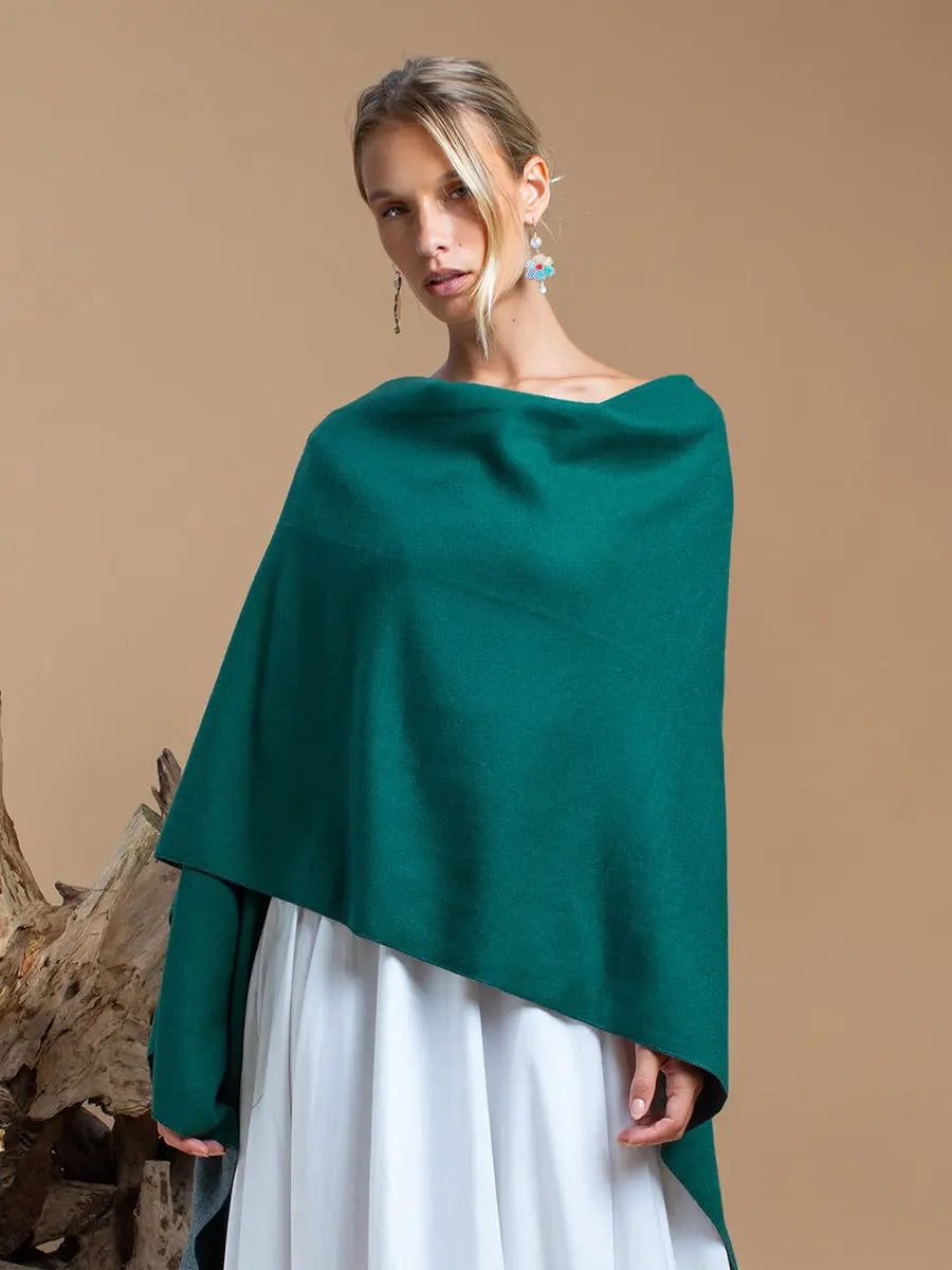 Himalayan Poncho Dragon Path Earth Wisdom Collection Poncho