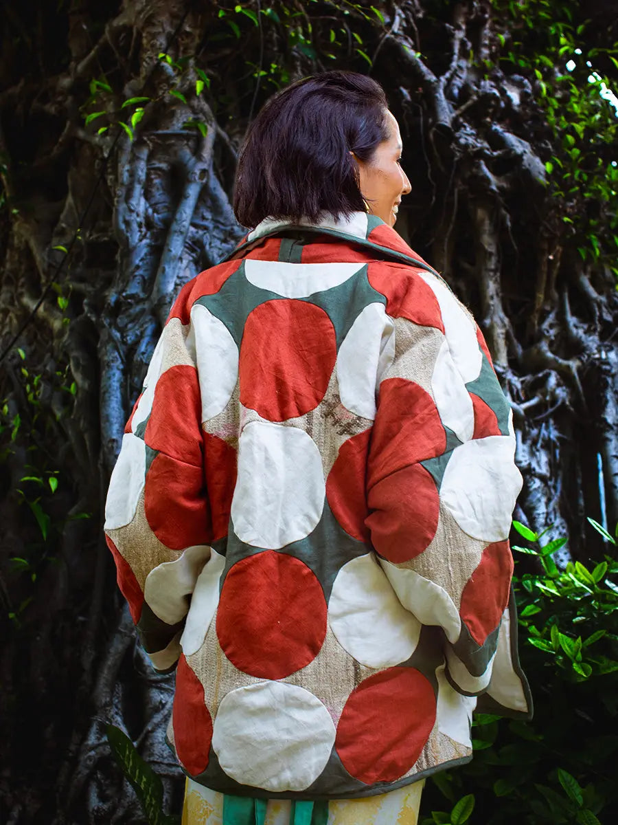 Patchwork Nettle Jacket Earth Wisdom Collection Jacket