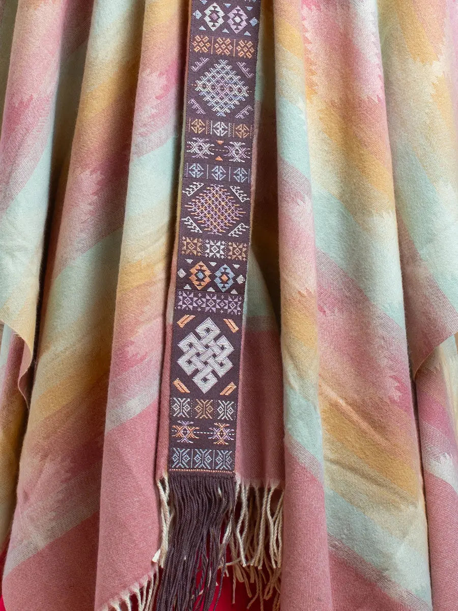 Himalayan Poncho Sunrise Dew Earth Wisdom Collection Poncho