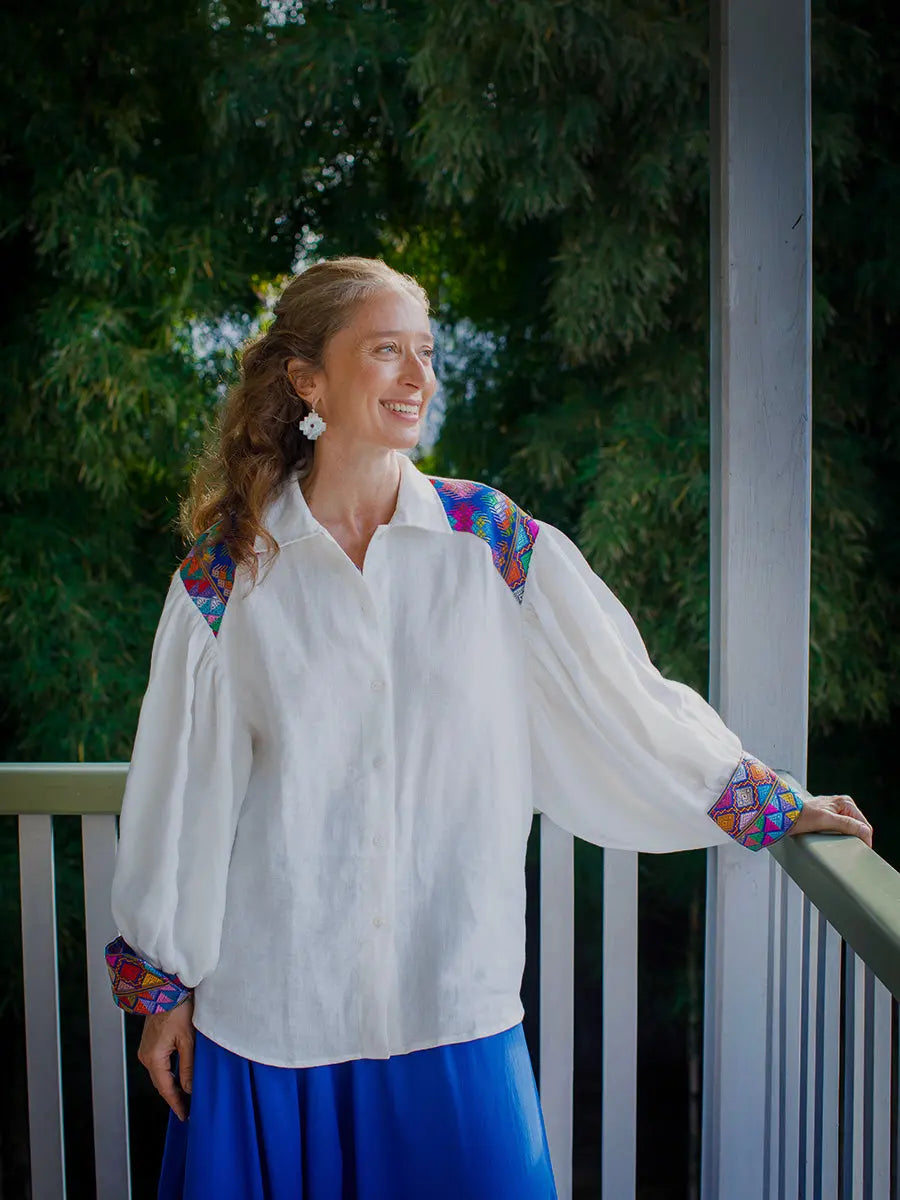 Spirit Weave Blouse Earth Wisdom Collection Shirt