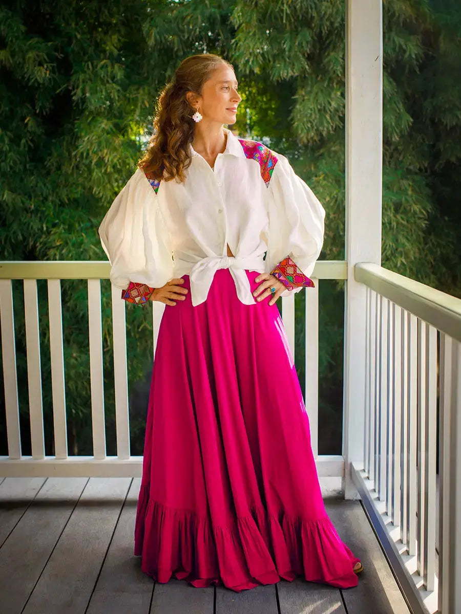 Sacred Hoop of Life Maxi Skirt Earth Wisdom Collection