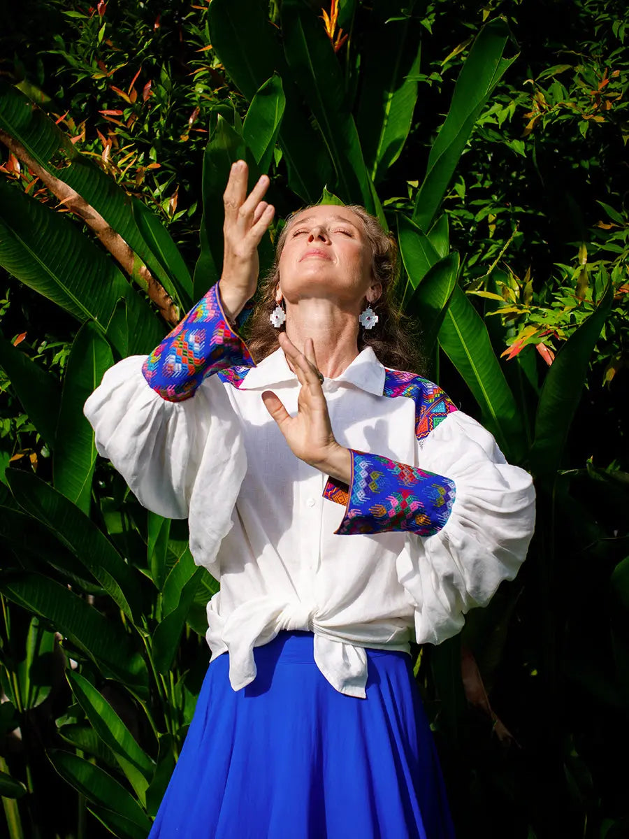 Spirit Weave Blouse Earth Wisdom Collection Shirt