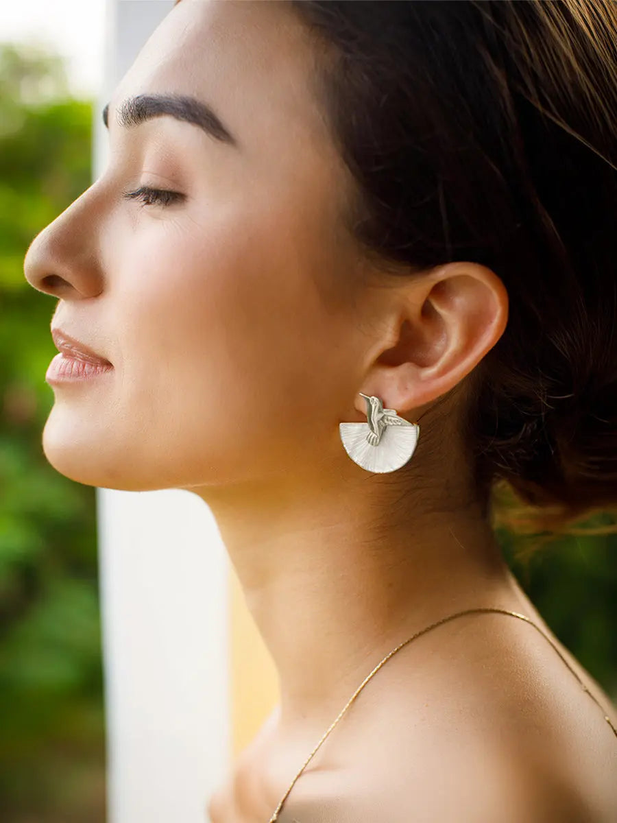 Call of the Hummingbird Light Earrings Earth Wisdom Collection Earrings