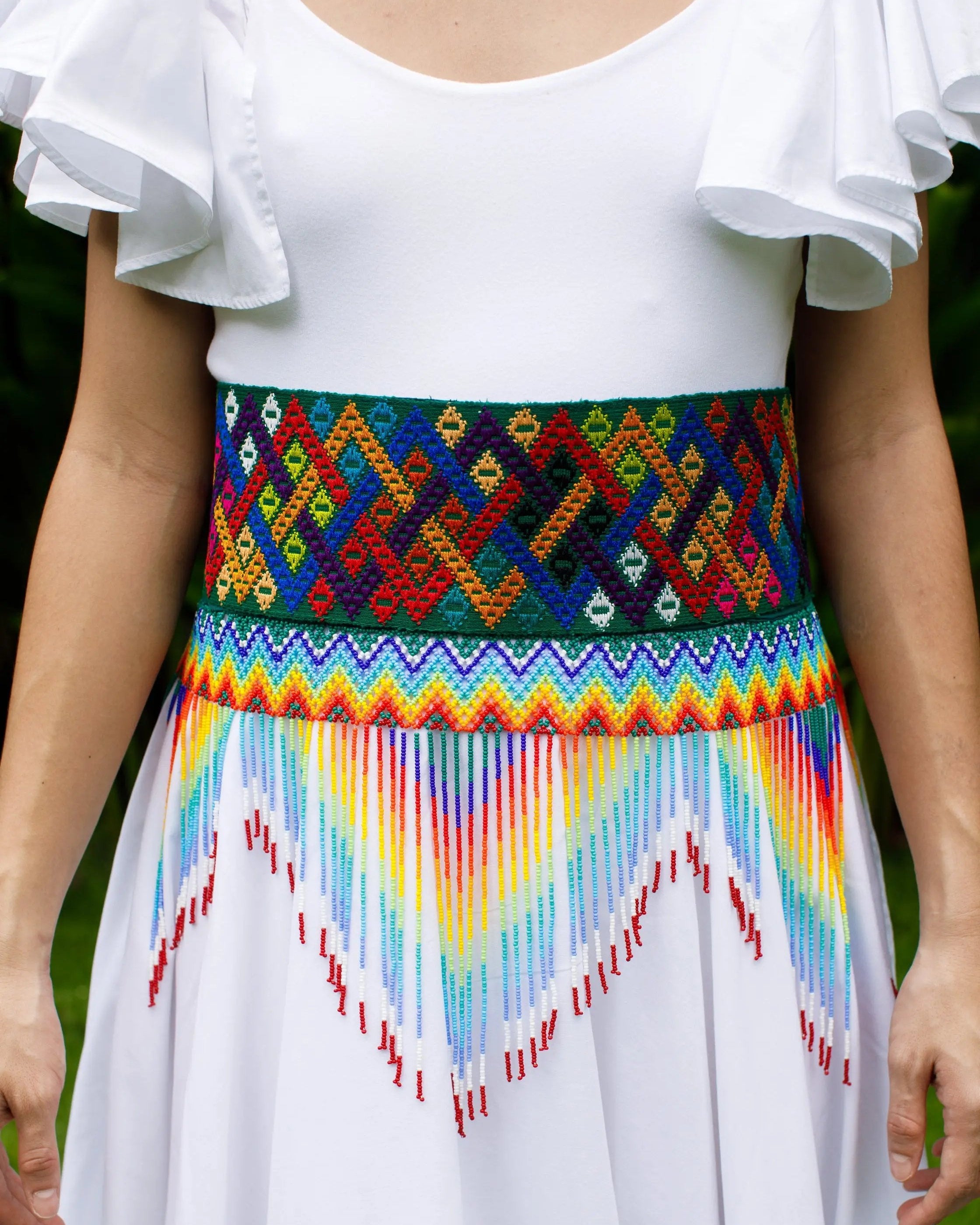 Rainbow Weaver Belt Earth Wisdom Collection