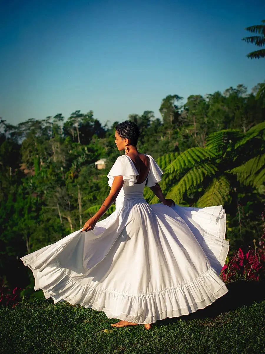 Sacred Hoop of Life Maxi Skirt Earth Wisdom Collection