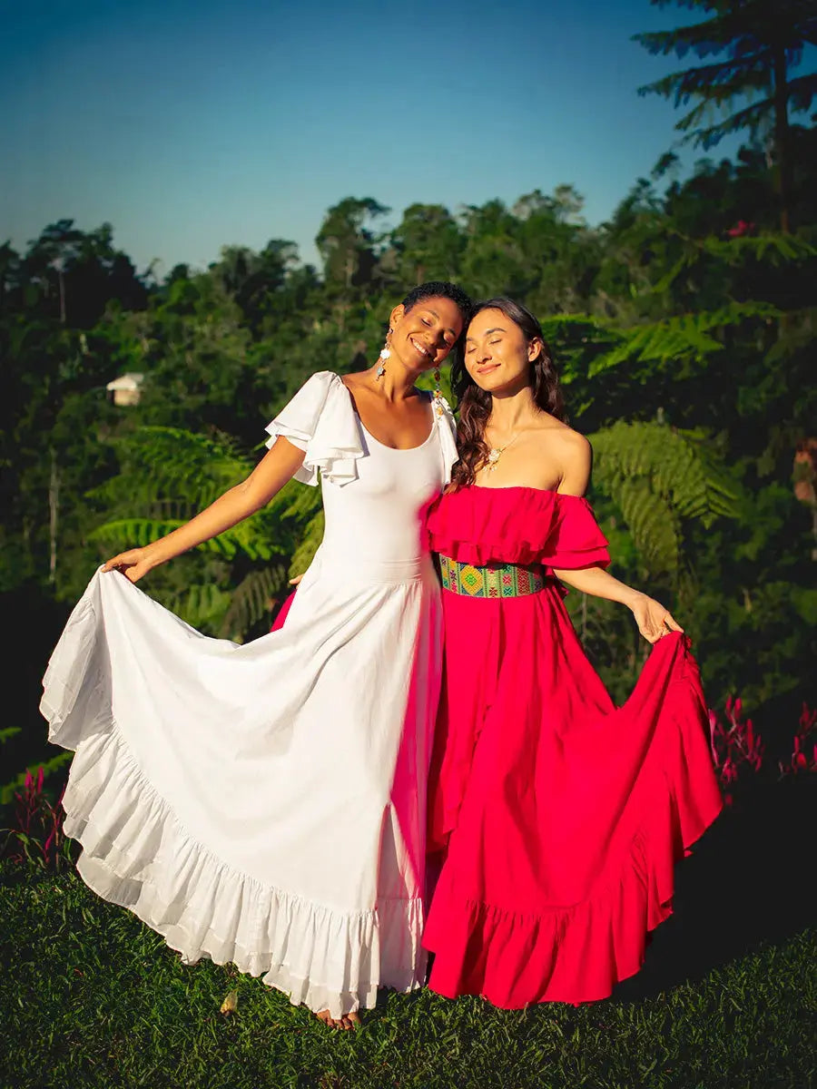 Sacred Hoop of Life Maxi Skirt Earth Wisdom Collection