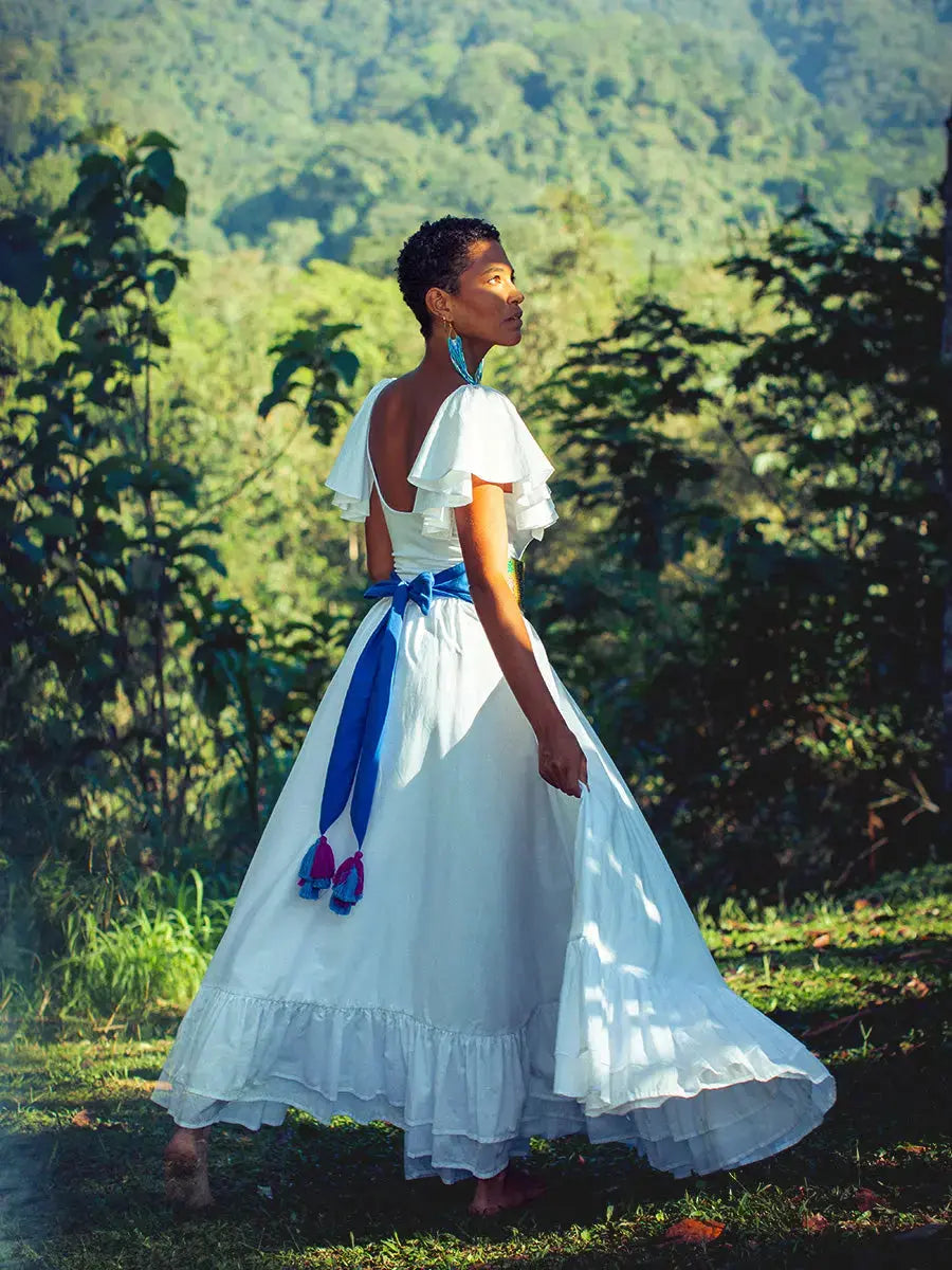 Sacred Hoop of Life Maxi Skirt Earth Wisdom Collection