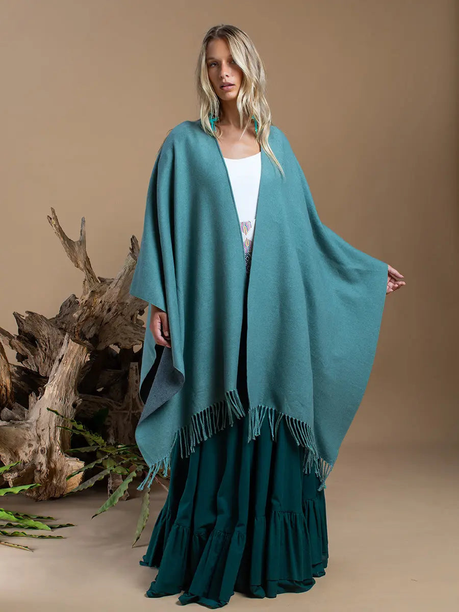 Himalayan Poncho River Song Earth Wisdom Collection Poncho