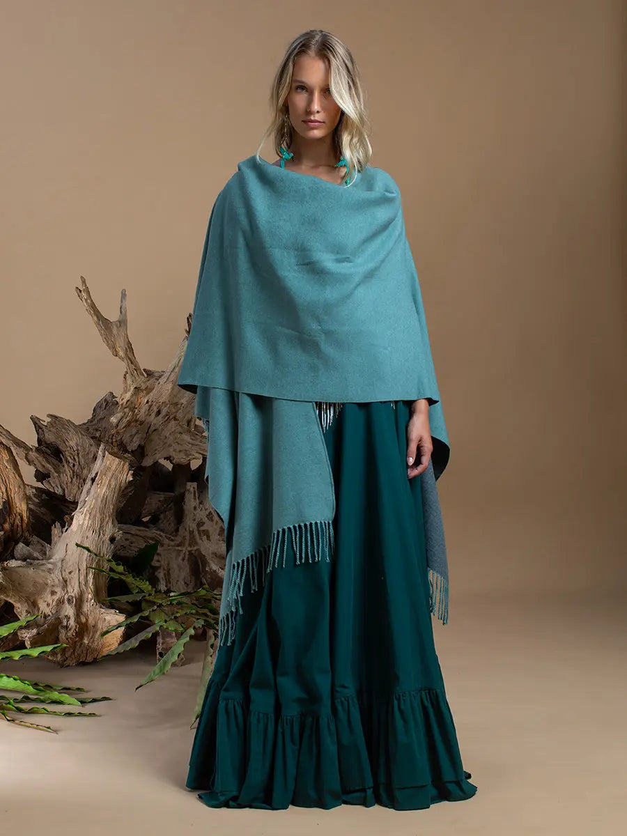 Himalayan Poncho River Song Earth Wisdom Collection Poncho