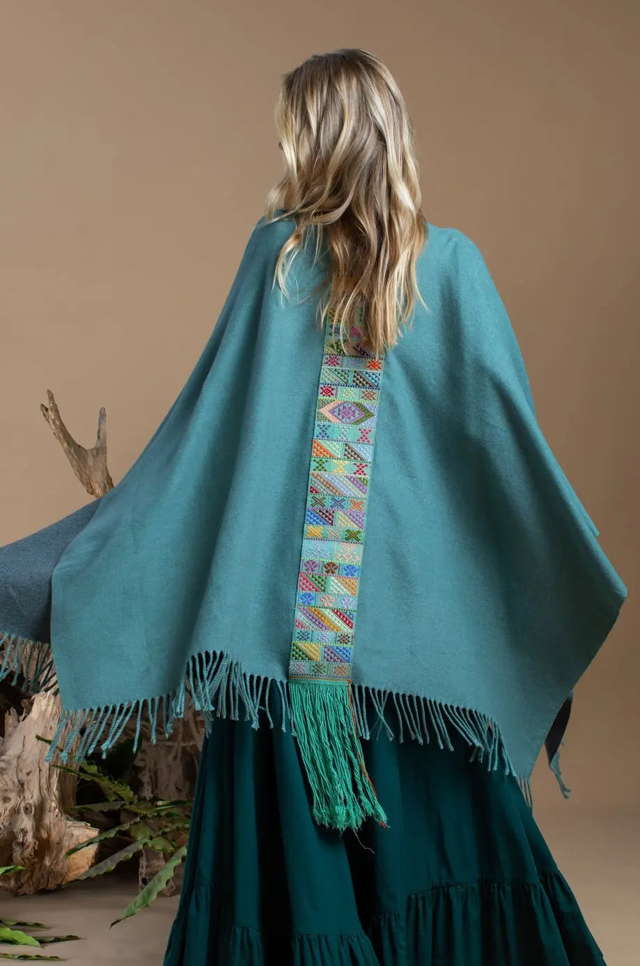 Himalayan Poncho River Song Earth Wisdom Collection Poncho