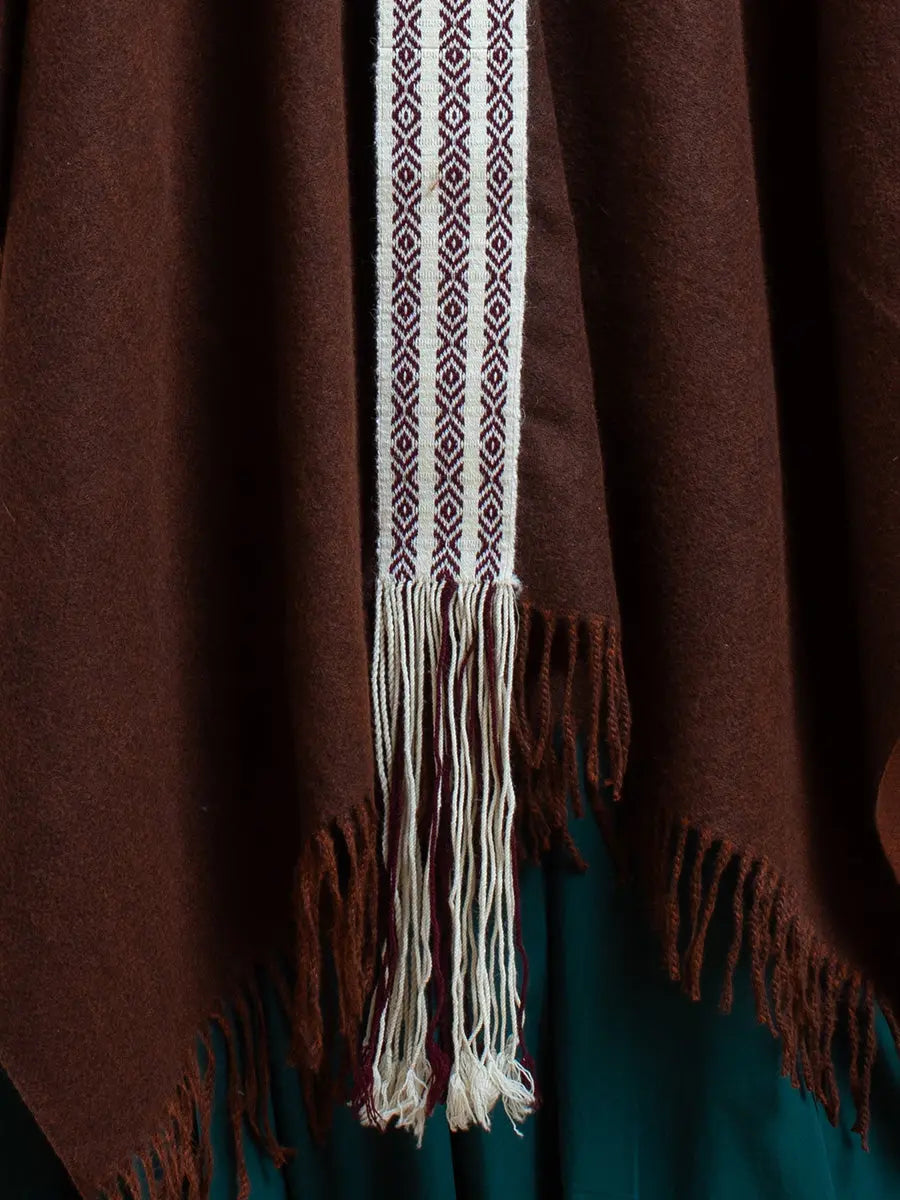 Himalayan Poncho Cacao Earth Wisdom Collection Poncho