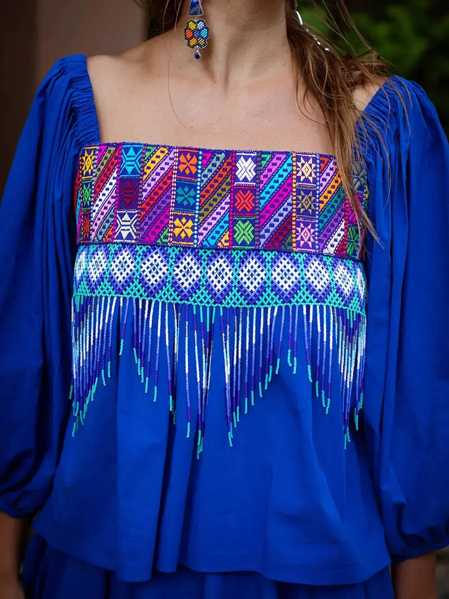 Luna Blouse Earth Wisdom Collection Shirt