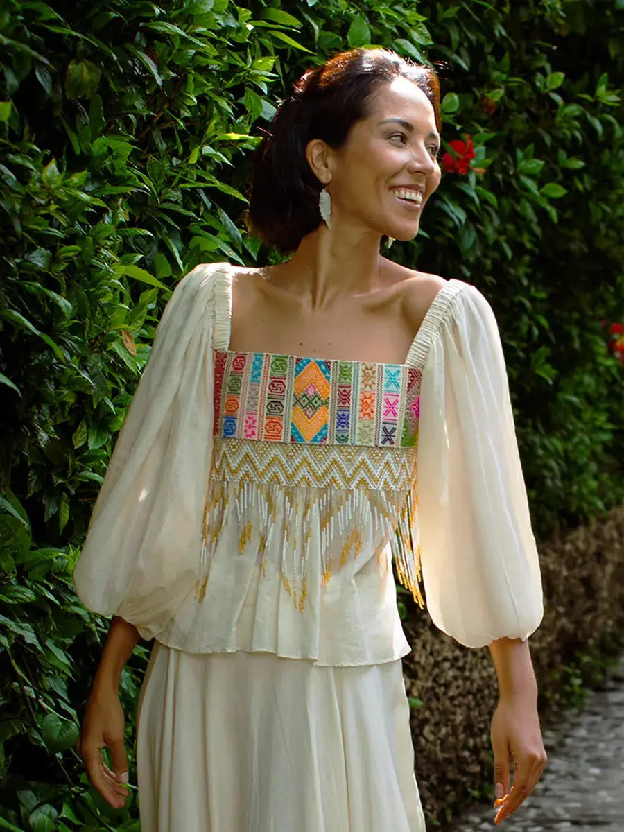 Luna Blouse Earth Wisdom Collection Shirt