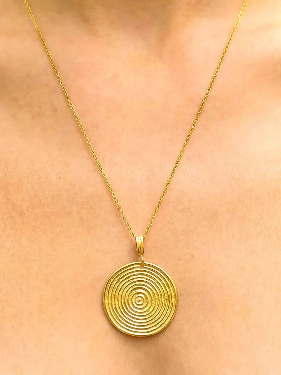 Earth Wisdom Spiral Pendant Necklace Earth Wisdom Collection Necklace