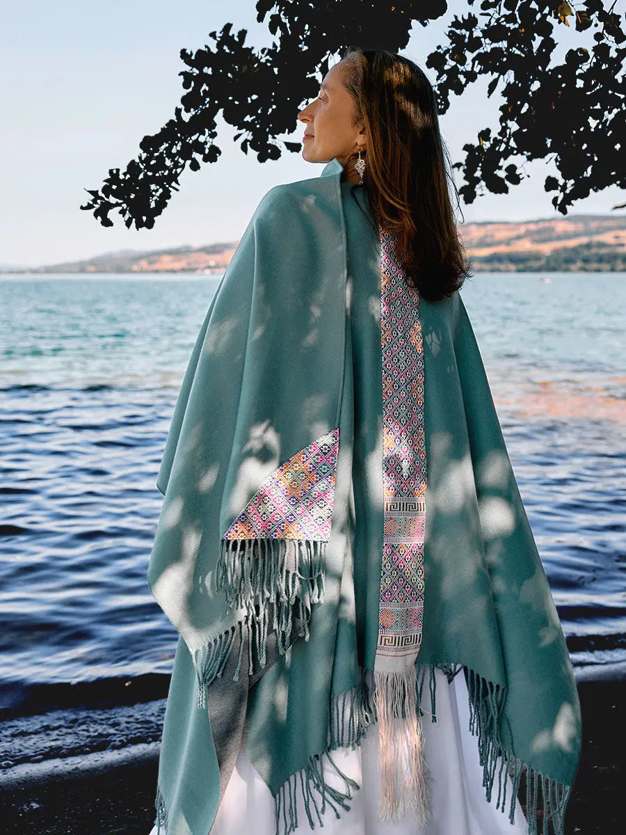 Himalayan Poncho Sweetgrass Earth Wisdom Collection Poncho