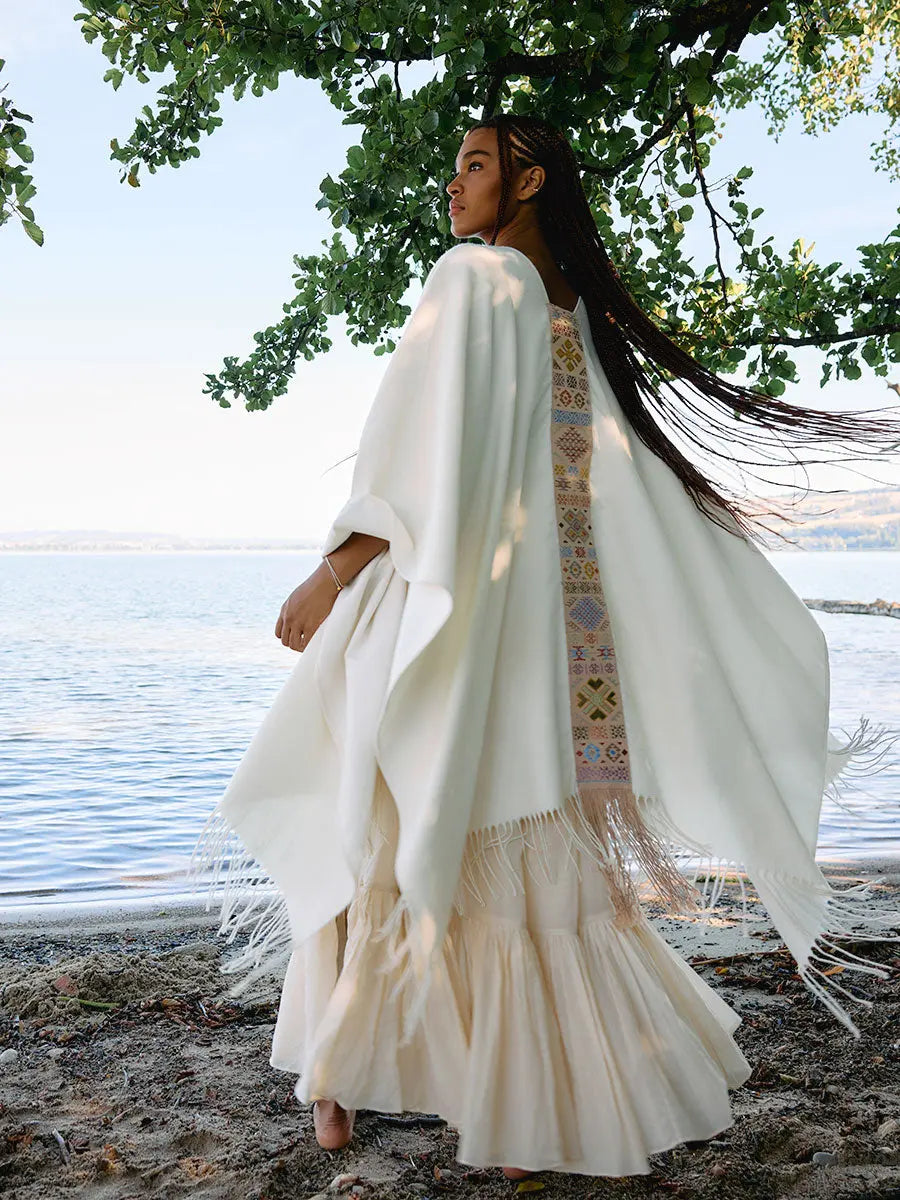 Himalayan Poncho Equanimity Earth Wisdom Collection Poncho
