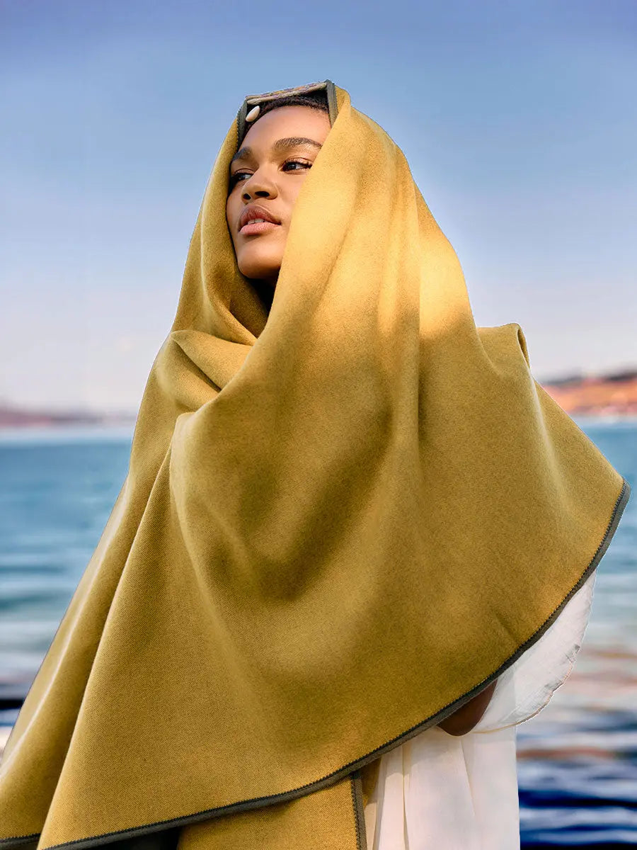 Himalayan Poncho Ourosboros Earth Wisdom Collection Poncho