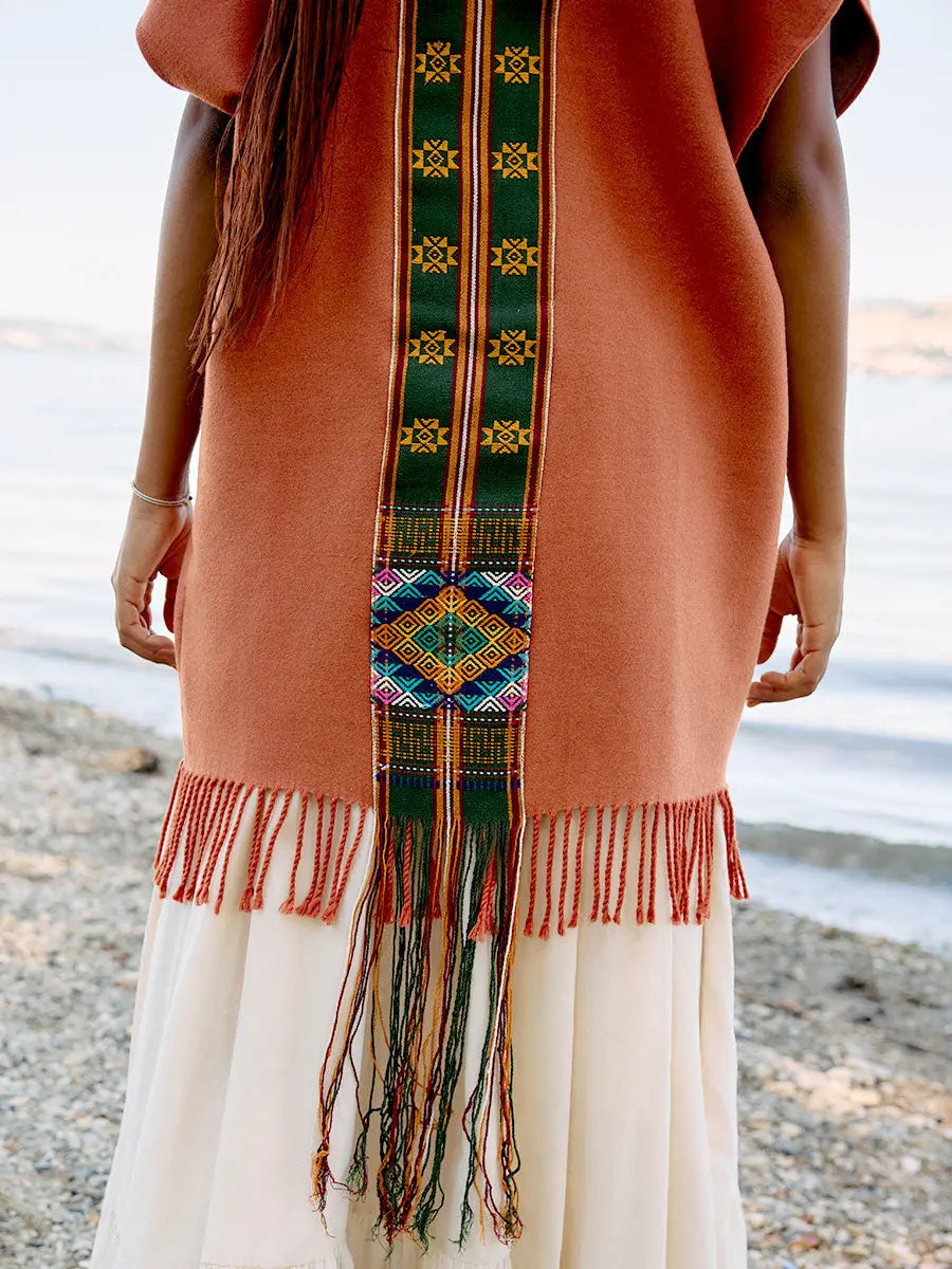 Himalayan Long Vest Marigold Earth Wisdom Collection Vest