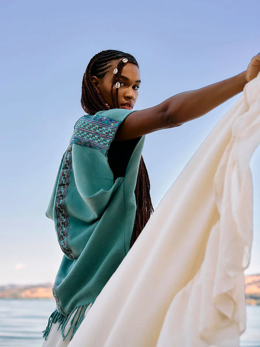 Himalayan Short Vest Empress Earth Wisdom Collection Vest