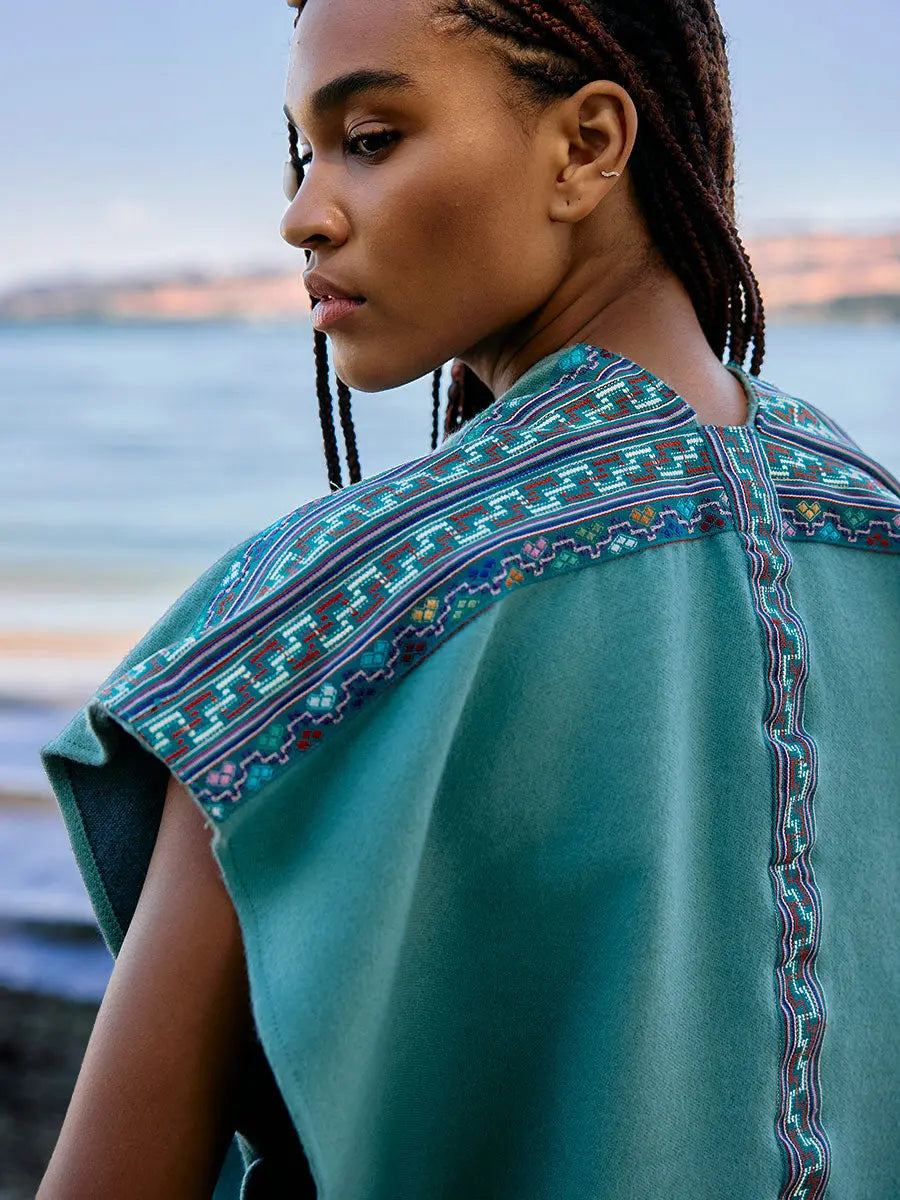 Himalayan Short Vest Empress Earth Wisdom Collection Vest