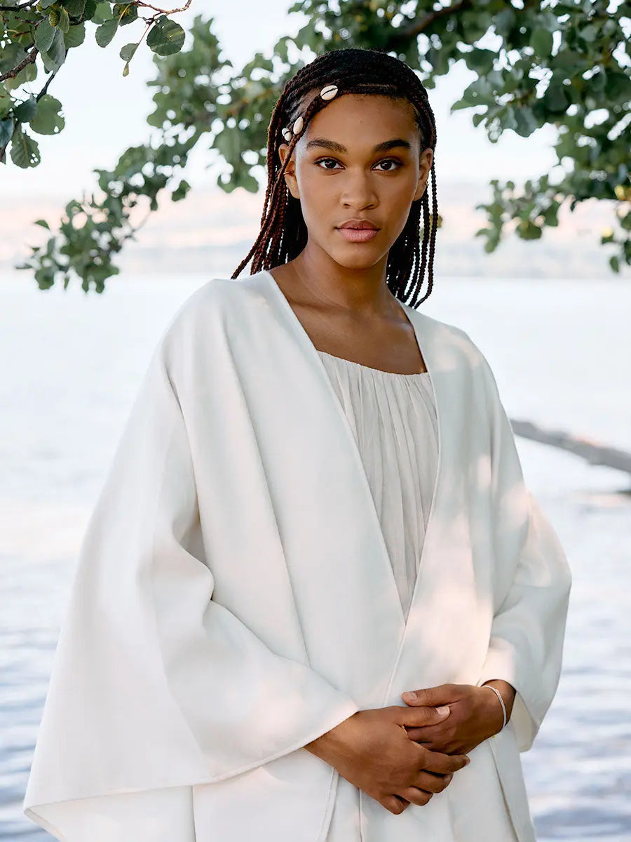 Himalayan Poncho Equanimity Earth Wisdom Collection Poncho