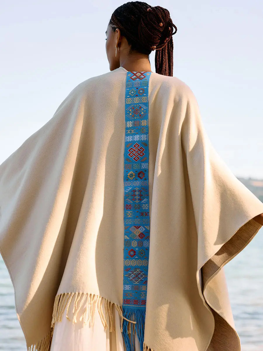 Himalayan Poncho El Camino Earth Wisdom Collection Poncho