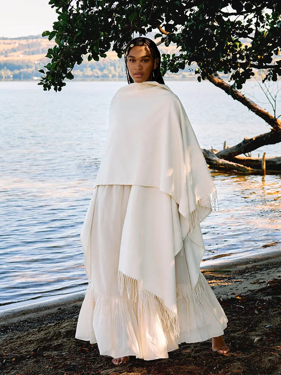 Himalayan Poncho Equanimity Earth Wisdom Collection Poncho