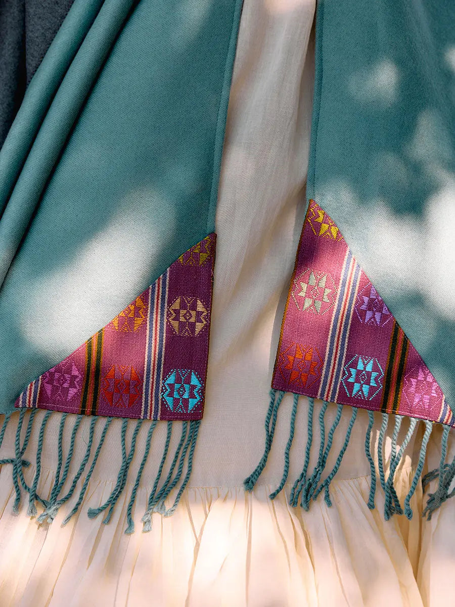 Himalayan Poncho Wild Sage Earth Wisdom Collection Poncho
