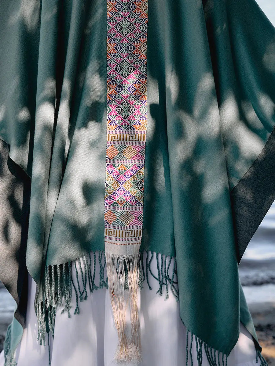 Himalayan Poncho Sweetgrass Earth Wisdom Collection Poncho