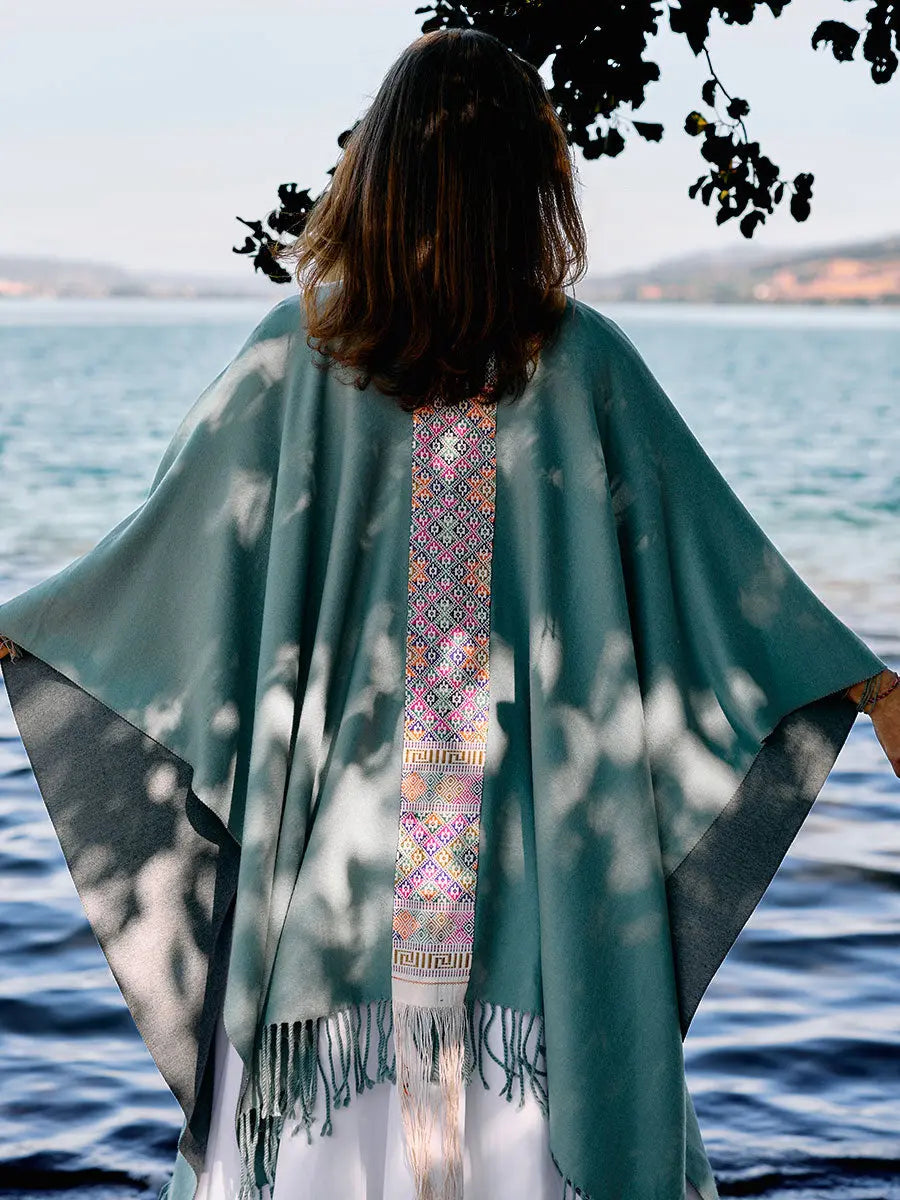 Himalayan Poncho Sweetgrass Earth Wisdom Collection Poncho