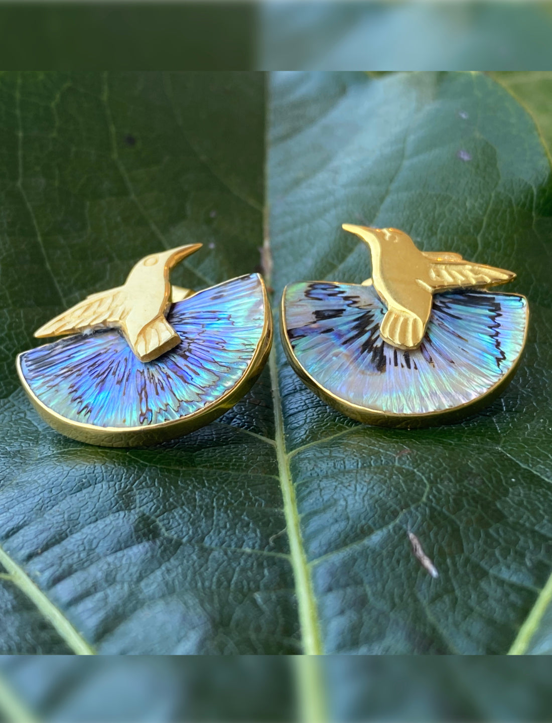 Call of the Hummingbird Iridescent Earrings