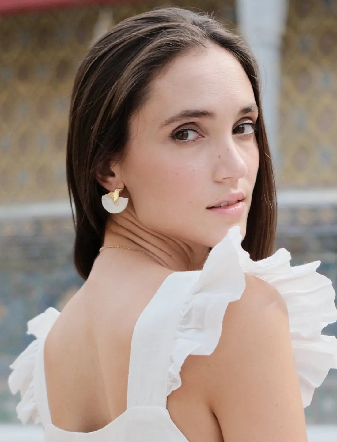 Call of the Hummingbird Light Earrings Earth Wisdom Collection